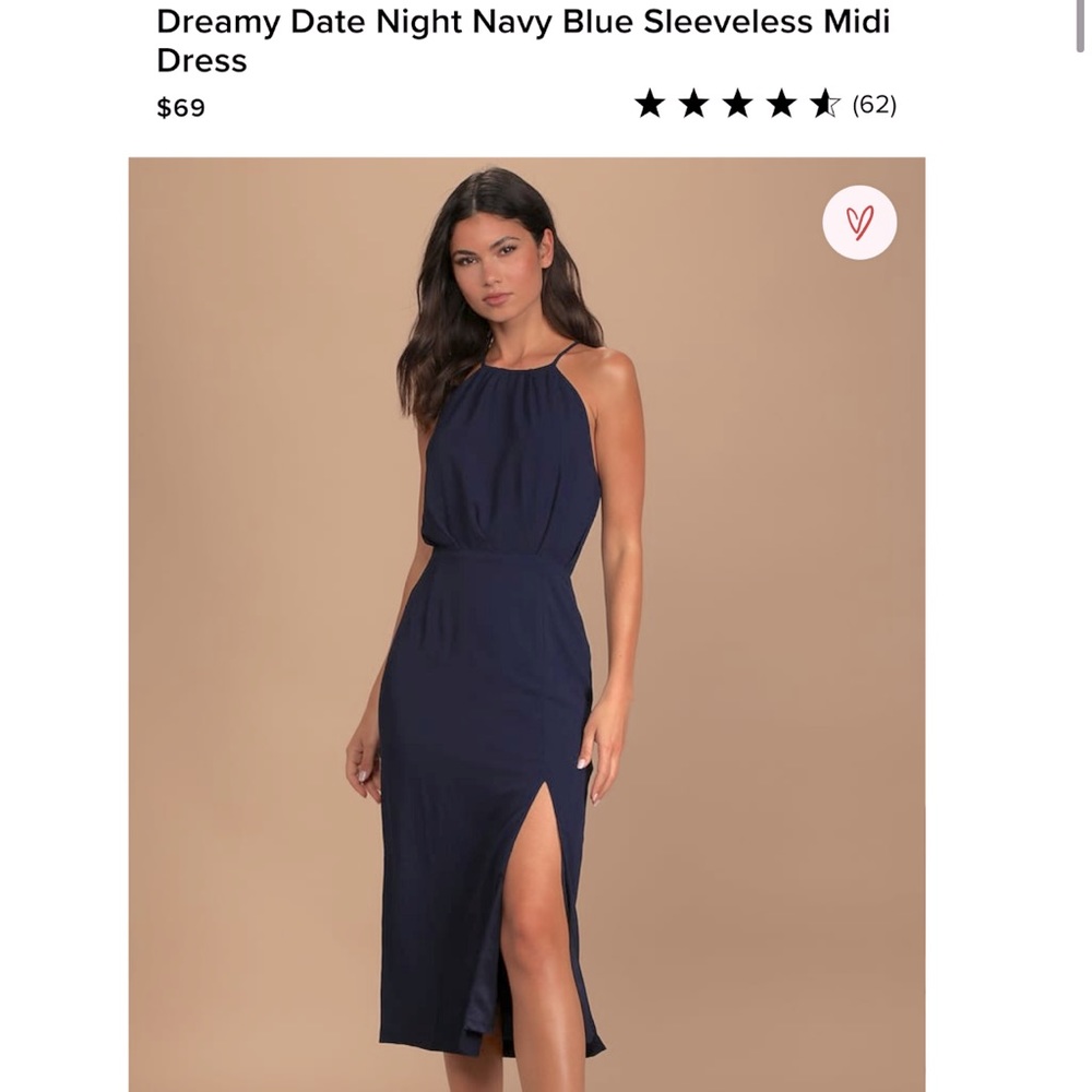 Lulus NWT midi dress